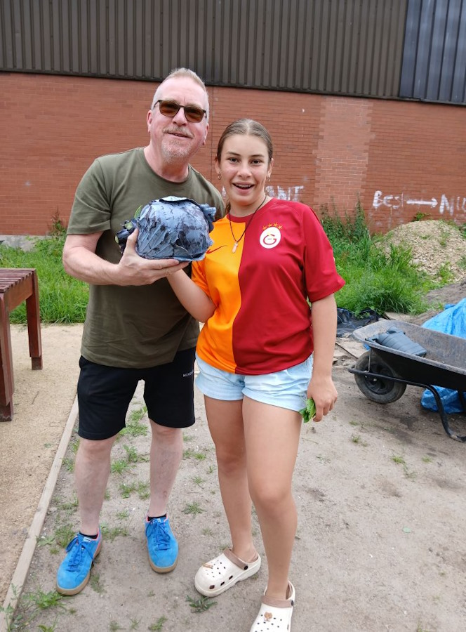click to see more images red cabbage in the newbold community growing together community garden